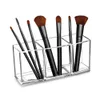 3 Löcher transparentes Acryl-Make-up-Pinsel-Werkzeug, Kosmetik-Make-up-Aufbewahrungsbox, Make-up-Pinselhalter, Tisch-Organizer, Make-up-Werkzeug 1222083