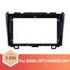 Auto Radio Frame voor 9 inch 2008 2009 2010 2011 HONDA CRV OEM Stijl Fascia Panel Trim Frame Installatie Kit