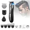 3 em 1 máquina de cortar cabelo elétrica navalha barbeador nariz cortador de cabelo aparador limite pente conjunto recarregável casa groo bbyxYT5193886