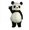 Profissional Personalizado Adorável Panda Mascote Traje Dos Desenhos Animados China Panda Personagem Mascote Roupas Natal Dia das Bruxas Festa Fantasia
