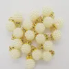 Nowy DIY 12PCS 12 mm akrylowy wisiorek Pearl Pendant Kolor Bayberry Ball Carme Coldings Ornaments Jewelry Maki Jllbhf