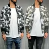 Men's Jackets Mens Jacket Casual Camouflage Trench Outwear Zip Up Bomber Baseball Tops Coat Winter