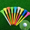 Tees de Golf en plastique multicolores de 83CM, coussin en caoutchouc Durable, accessoires de Golf, couleurs aléatoires 8744601