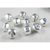 100pcslot 15mm Jingle Bell per Decoration Christmas Charms Metal Cioncepant Wedding Cells favorisce le campane da regalo Decorazione 2012033203931