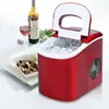 12kgs / 24h Portable Automatic Ice Bar Maker, Hushållsbullet Rund Is Make Maskin för familj, Kafé EU / USA / UK Plug