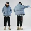 Winter Parkas Men Японский стиль бренд вниз куртка Men The Wult Hover Streetwear Harajuku Jackets Coats Outerwear Men 201128