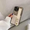 Luxe Ontwerpers Telefoon Gevallen Voor Iphone 11 12 13 Pro Max Telefoon Gevallen Mode Smartphones Case Klassieke Brief Polsband Case Hoge kwaliteit