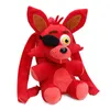 33 cm FNAF Freddy Fazbear Foxy Plush Ryggsäck Bonnie Chica Golden Bear Five Nights på Freddy039S fylld cosplay -skolväska Pelu3126795