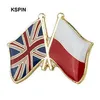 Royaume-uni Friendshipp drapeau épinglette drapeau badge broche broches insignes 10 pièces par Lot