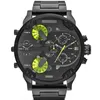 Luxe Hommes Montre De Mode Designer Sport Montres Militaire Horloge À Quartz Hommes Montres-Bracelets 50mm Grand Cadran Montre De Luxe