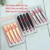 MP042 Custom Logo 4pcs Stainless Steel Eyelash Tweezers Eyebrow Tweezers Eyelash Clip Makeup Kit with Box