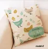 Cheap Factory Direct Supply Home Sofa Pillow Cover Cross-border Easter Series Cotton Linen Pillow Case Car Pillow Sofa Cushion