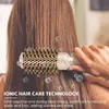 Round Brush Nano Thermal Ceramic Ionic Hair Brush Round Barrel Brush with Boar Bristles Enhance Texture for Hair Drying Styling