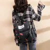 Hot Sale Women Anti-theft Oxford School Backpack Travel Waterproof Satchel Shoulder Bag without Pendant