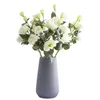 4 Symulacja głowy dekoracyjne kwiaty grandiflorum wysokiej jakości jedwabny suchy kwiat dekoracji bukiet ślubny wieńce