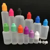 50ml 60ml PE Boş iğne yağ şişesi suyu sıvı plastik damlalık şişeleri ldpe çocuk geçirmez kapalı