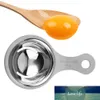 Ovo de aço inoxidável separador Ovo Yolk Separador Branco Filtro Longo Handledivider Cozimento Cozinhar Ferramentas de Cozinha Gadgets