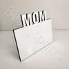 Blank Sublimation Frames Wooden Thermal Transfer Phase Plate MOM Personalized Gift Frames Mother's Day Festival Frame CYZ2976