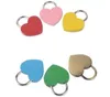 Cadeaux de fête de la Saint-Valentin 7 couleurs en forme de coeur serrure concentrique en métal multicolore clé cadenas Gym boîte à outils paquet serrures de porte GWF13154