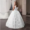 Girls Evening Party Dress 2020 Summer Kids Dresses For Girls Elegant Princess Costume Flower Dress Children Wedding1