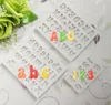 New Dining Chocolate Molds Letters Numbers Silicon 3D Fondant Mold Cakes Decorating Tools DIY Kitchen Bakeware Safety Molds