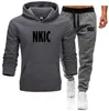 2022 marca de moda agasalho masculino plus size 3xl primavera outono conjuntos roupas duas peças casual terno pista esportiva sweatsuits S-3XL244N