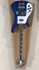 Wholesale custom new left-handed 4 string 4003 high quality electric guitar blue explosion with free shipping