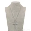 Mooie ketting voor mannen snel en tourette Dominic Toretto Cross Cross prachtig hanger mannen kettingen