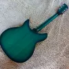 Yumiya 12 String Modell 360 Elektrisk gitarr Faded Blue 24 Frets Semi Hollow Body 2 Brödrost Ric Pickups