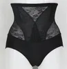 Femminile Sexy Pizzo Nero Shaperwear Mutandine a vita alta Biancheria intima Pantaloni Butt-lifting Controllo Mutandine Dimagrante Body Shaping Shapers LJ201209