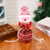 Natal malha bolsa de maçã personalizada árvore de natal decoração ornamentos gnomos bugigangas crianças crianças doces doll don boneca sacos