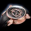 2020 Reef Tiger/RT Designer Sport Watches for Men Rose Gold Quartz Watch met Chronograph en Date Reloj Hombre RGA3063 T200409