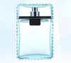 Nouvelle conception déodorant bleu clair bouteille PARFUM gentleman énergique santé 100 ml pour hommes longue durée