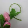 200 cm Sztuczny Róża Garland Silk Kwiat Winorośl Ivy Green Leaf Wedding Garden Floral Fake Fake Home Decoration