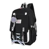 Sacs extérieurs Grands sacs à dos pour les adolescentes USB avec verrouillage anti-vol grand sac pour jeunes de loisirs