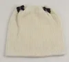 Neue Mode Winter Gestrickte Hüte Designer Beanies Männer Frauen Stricken Motorhaube Bogen knoten Beanie Gorros touca Warme Schädel Kappe l361 Online