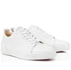 Sapatilhas de luxo vermelho designer sapatos baixo superior skate andando branco preto vestido de festa de couro homens mulheres sapato casual casal conforto andando