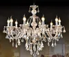 Chandeliers Mini Dining Room Cognac Crystal Lighting E14 Led Hanging Light Antique For Bedroom Vintage Cafe