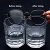 5Pcs Superb Updated-Version Recyclable Dry Anti-fog Cloth 15*15 Super-Fiber Nano Anti-Mist Glasses Cloth Multi-function soft screen Cleaning