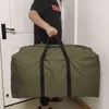 Unissex fino dobrável saco de bagagem grande capacidade wearable duffle casual luz bolsa masculina weekender oxford armazenamento de roupas 220113235r