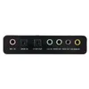 Harici USB 5 1 3D Ses Ses Kartı Sanal 7 1 Kanal Dönüştürücü Adaptör Kablosu13067