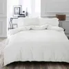 TUTUBIRD 100 Egyptian Cotton Solid Color Duvet Cover Long Staple Quality Queen Supper King Size cm LJ201015