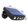 Simulation Camera Solar Lamp 4LED Motion Sensor Spotlights 3 Lighting Modes IP65 Waterproof