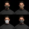 Camouflage gezicht masker mode ademend stofdicht wasbaar herbruikbaar Sneldrogende maskers Unisex mesh fietsmasker CCA12463 120PCS 25 N2