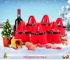 Popolare nuovo sacchetto regalo di Natale sacchetto creativo di caramelle nuziali rosso piccolo sacchetto regalo decorazione natalizia portatile