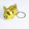 Joyería linda llavero led llave de llave anillos de sonido creativos juguetes de cerdo de cerdo llave de sonido de sonido de cece de cerdo 3 colores Z1042614625