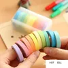 Regenbogen einfarbiges klebriges Papierband zum Drucken von DIY-Scrapbooking 2016 Washi Tape