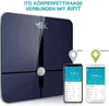 Peso del grasso corporeo Bluetooth Peso personale digitale Analisi del corpo ITO Peso con app per BMI Proteine del grasso corporeo muscolare BMR H1229