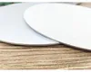 Plateau à gâteaux ronds cercle blanc supports de base en carton plateau à assiettes jetables 5 tailles pour la décoration de gâteaux fournitures de cuisson RRF13712