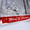 FENGRISE Weihnachtsmann-Außenbanner, Frohe Weihnachtsdekoration für Zuhause, Weihnachtsschmuck, Navidad Noel, Neujahr 2021, Y200903